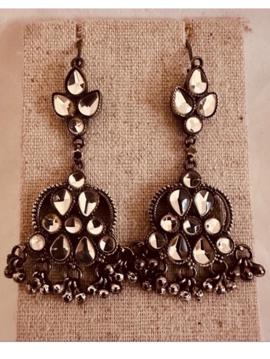Jewelry - Kundan Silver Earrings